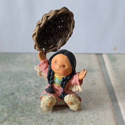 Enesco Friends of the Feather – “Dream Weaver” – 1997 Limited Edition Figurine (#303321)
