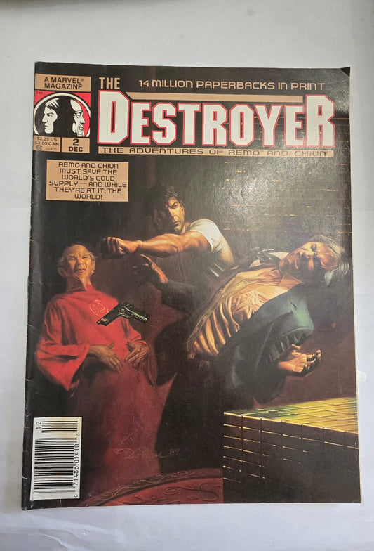 The Destroyer Vol 1 No 2 (Dec 1989) Marvel Magazine