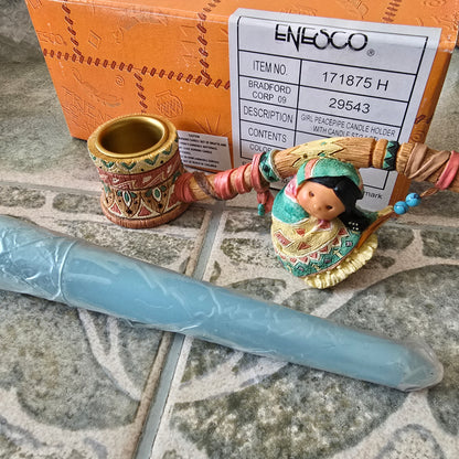 Enesco Friends of the Feather – Pipe Figurine – 1995 (Item #171875)