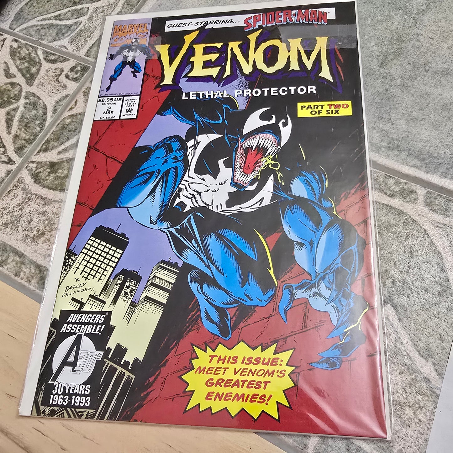 Venom: Lethal Protector #2 (1993) – Marvel Comics