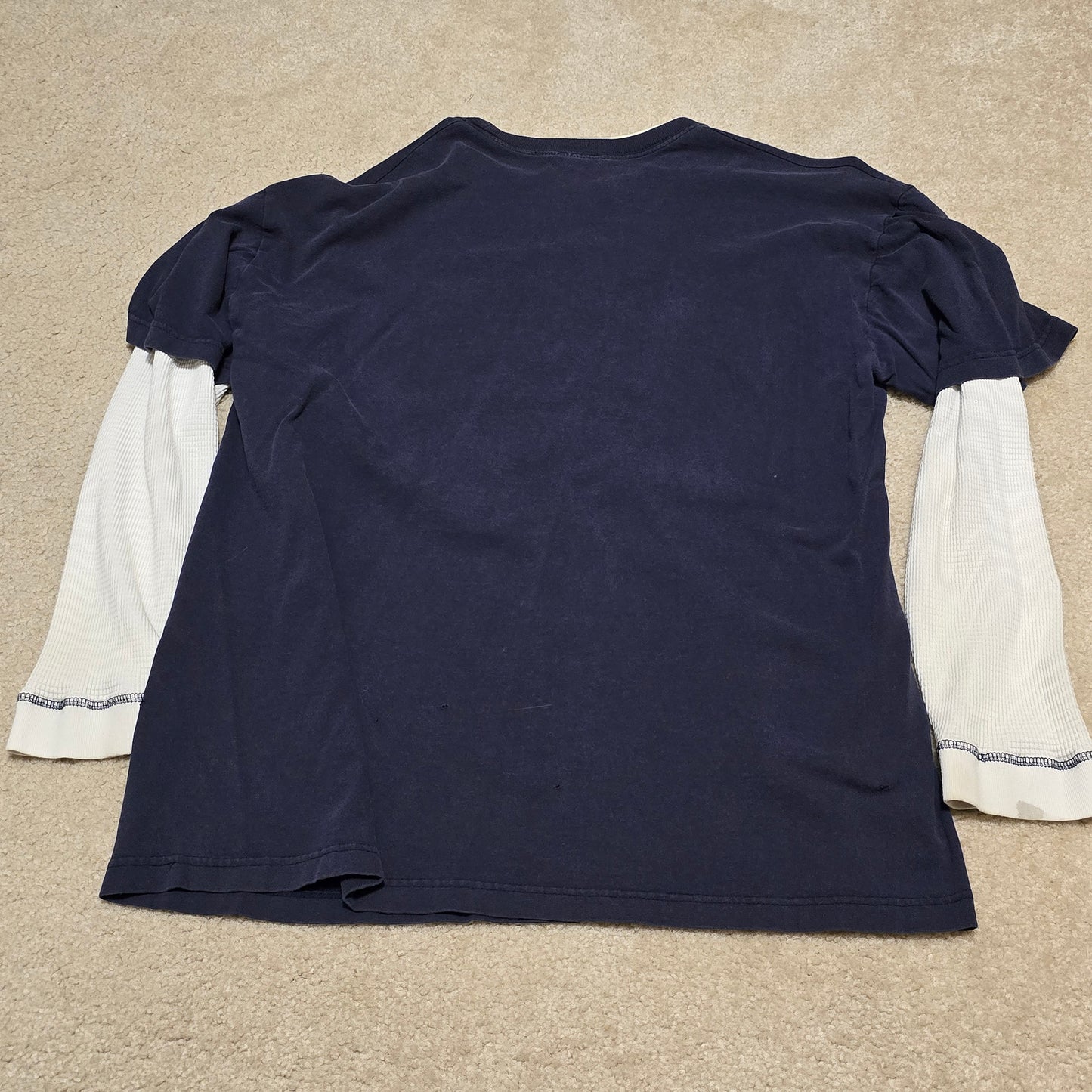 Chevrolet Layered Long Sleeve Thermal Shirt by Hybrid Tees – Distressed Condition