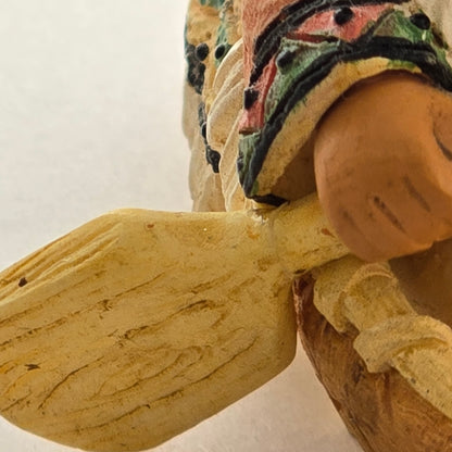 1998 Friends of the Feather Canoe Figurine – Enesco, Karen Hahn