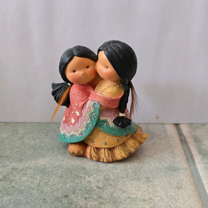 Enesco Friends of the Feather – “Gotta Have A Hug” – 1994 Figurine (#115746)
