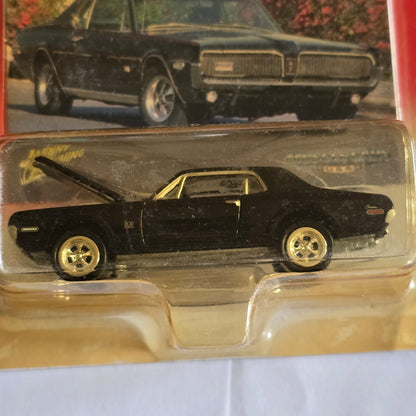 Johnny Lightning Muscle Cars USA 1968 Cougar XR7 Die-Cast Black New Sealed