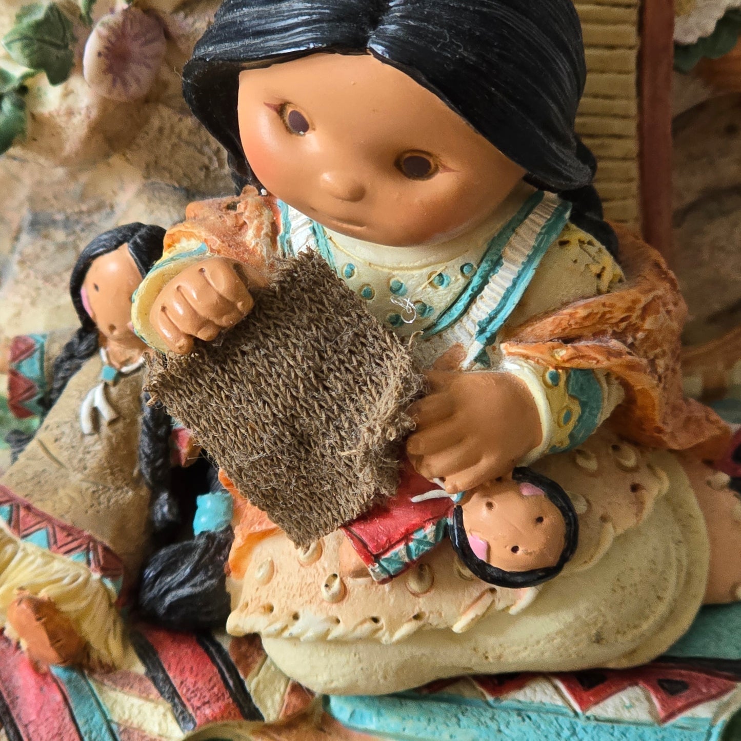 Enesco Friends of the Feather – “Wise One Who Wraps Love With Kindness” – 1997 Limited Edition Figurine (#326542)