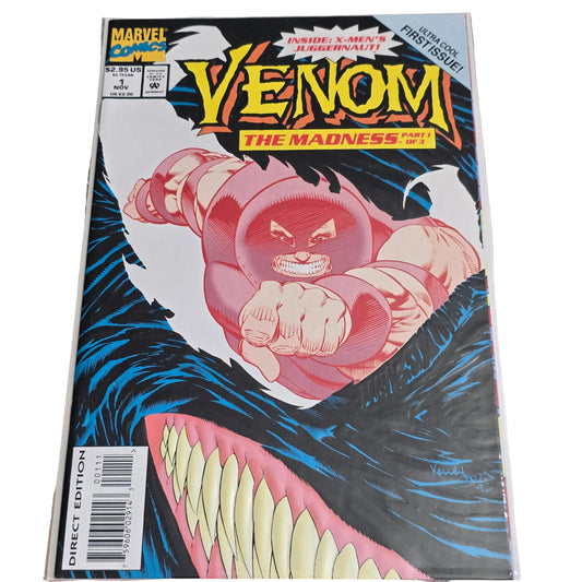 Venom: The Madness #1 (1993) – Juggernaut Cover | Marvel Comics | NM