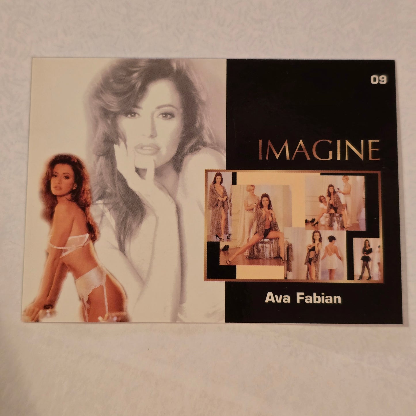 Ava Fabian “IMAGINE” #09 Vintage Glamour Trading Card