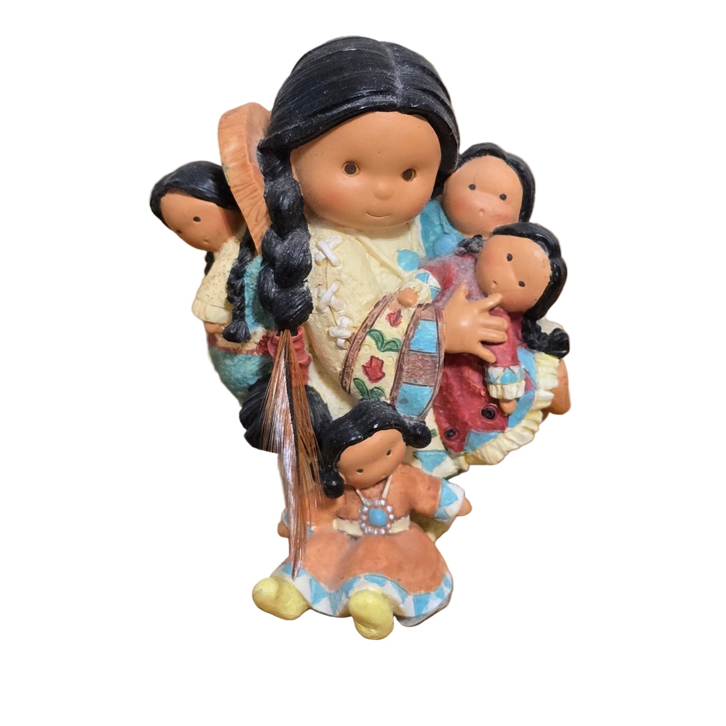 1997 Enesco Friends of the Feather “Love Four All” Figurine