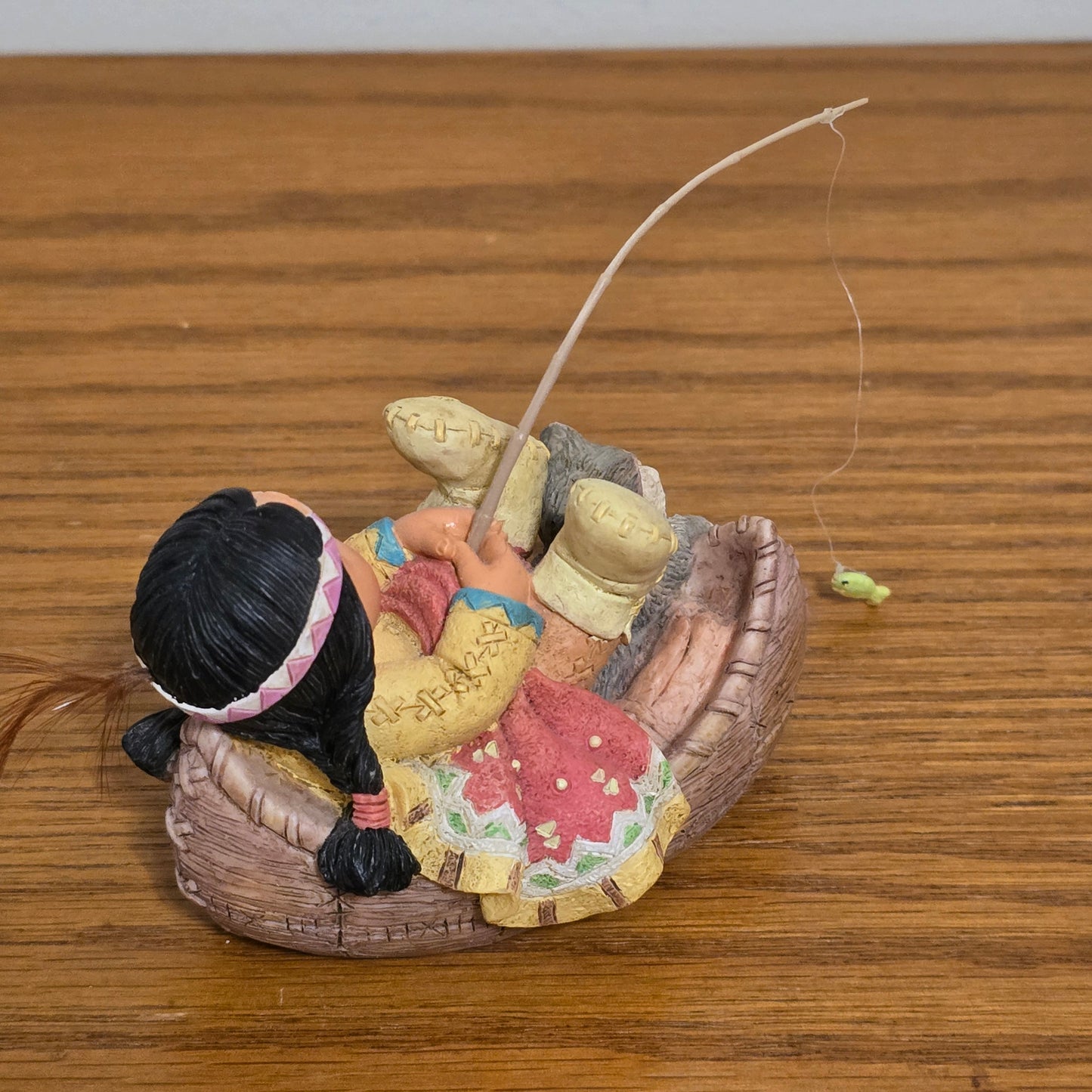 1994 Enesco Friends of the Feather “Little Fish Tale” Figurine by Karen Hahn