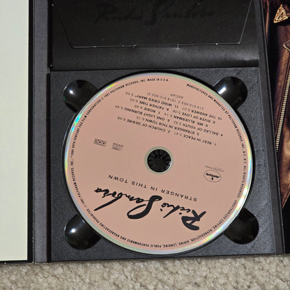 Vintage 1991 Richie Sambora – Stranger In This Town CD Longbox + Promo Pick Necklace