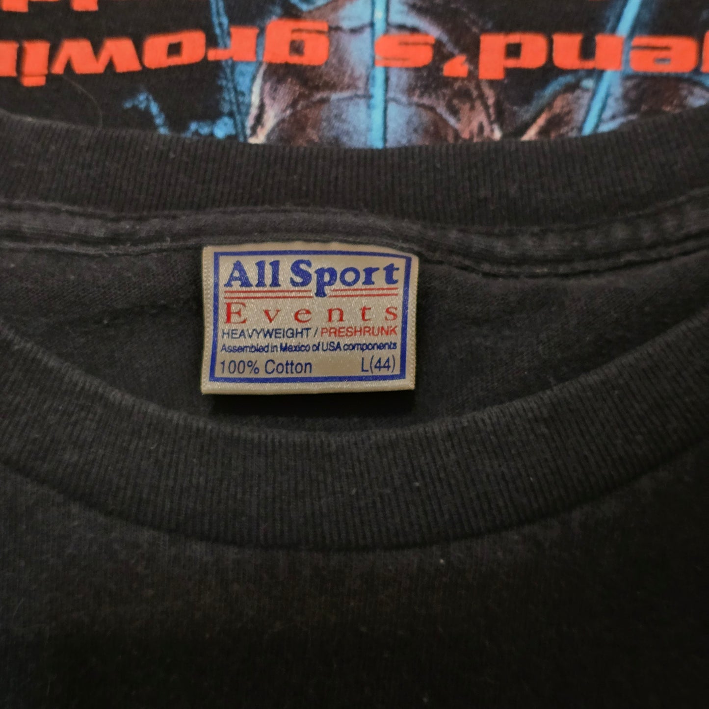 Vintage 2000 KISS Farewell Tour T-Shirt World Tour 2000 All Sport L Band Tee