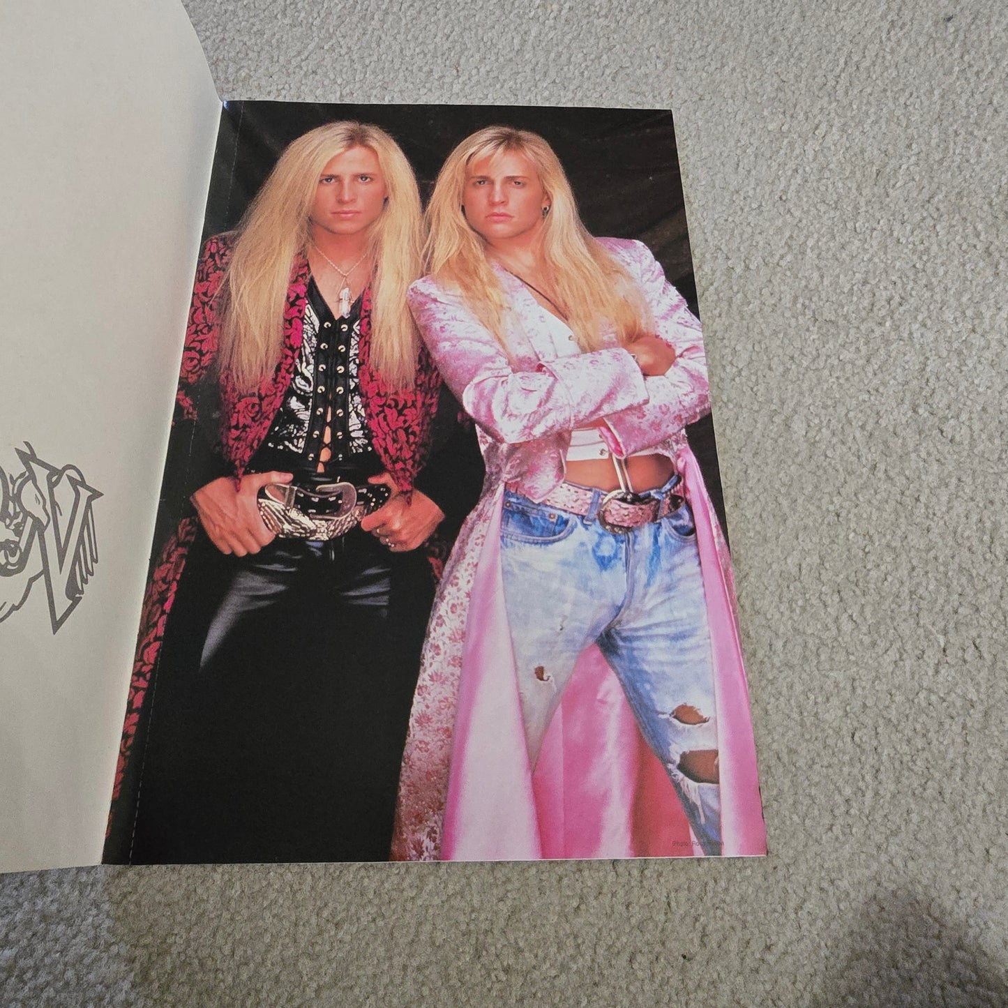 Vintage 1991 Nelson Poster Lot Poster Book + Fabric Wall Hanging 90s Rock Glam Metal Memorabilia Ricky Matthew Nelson