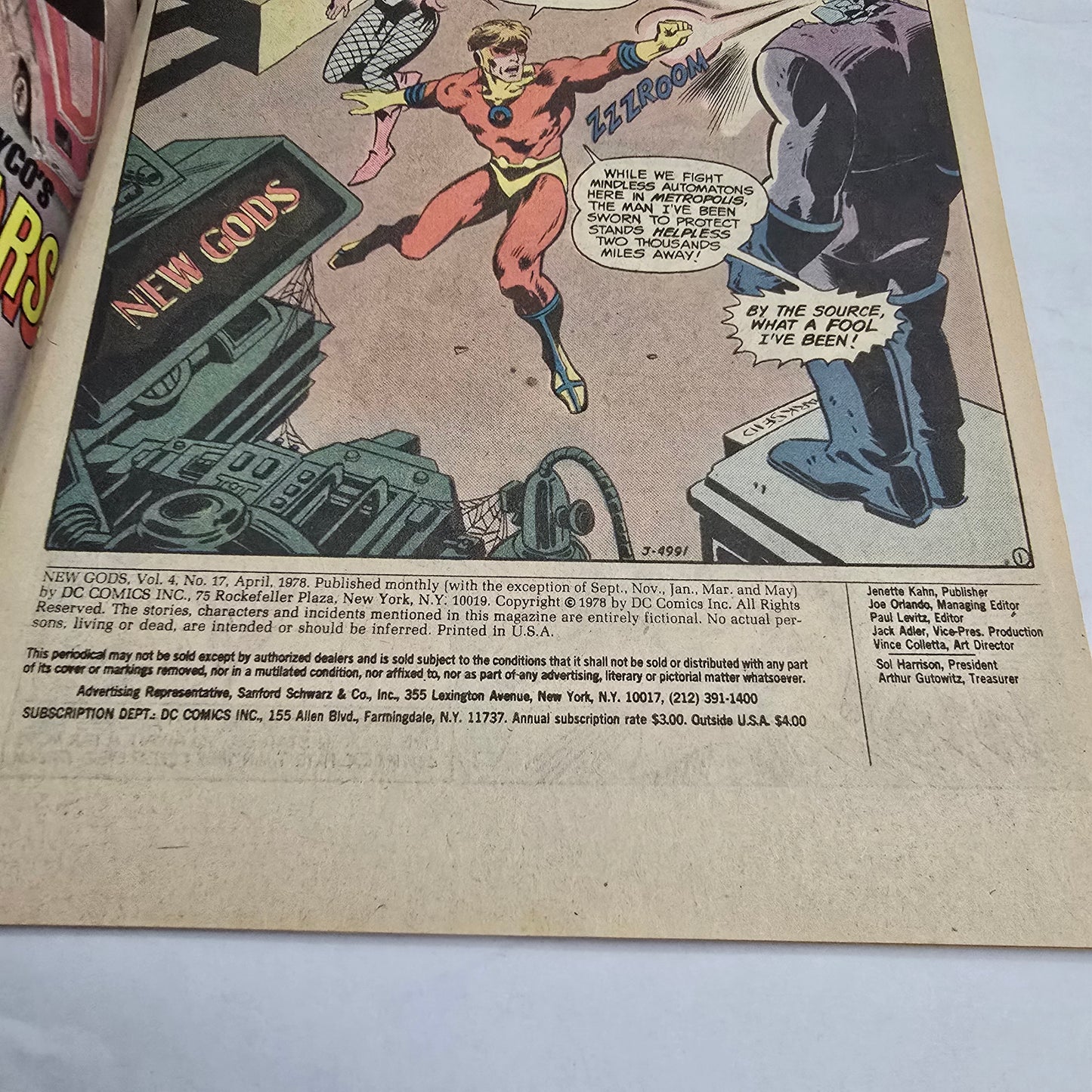 Return of the New Gods #17 (1978) DC Bronze Age VF-