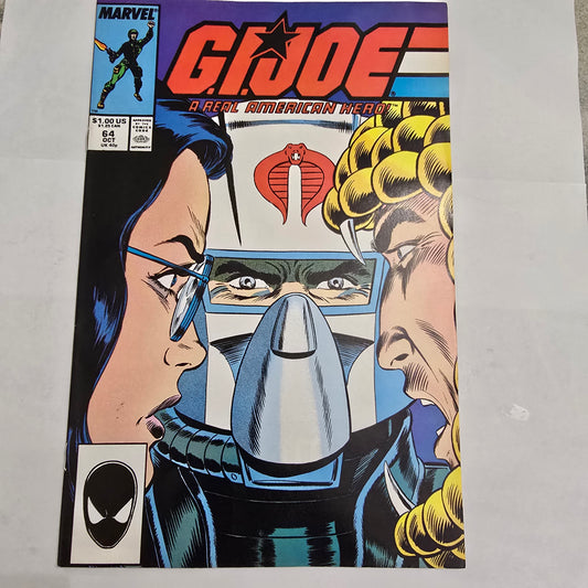 G.I. Joe A Real American Hero #64 (1987) Marvel FN+/VF-