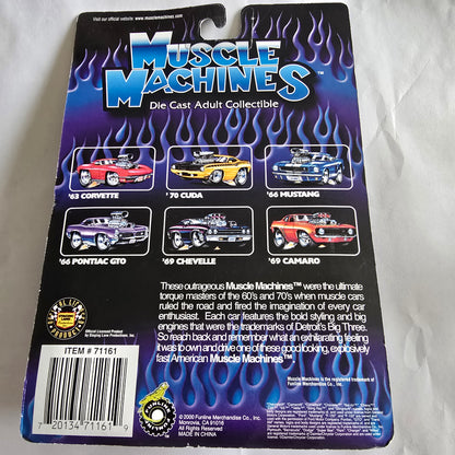 Muscle Machines ’69 Camaro Orange 1:64 Die-Cast Adult Collectible Sealed