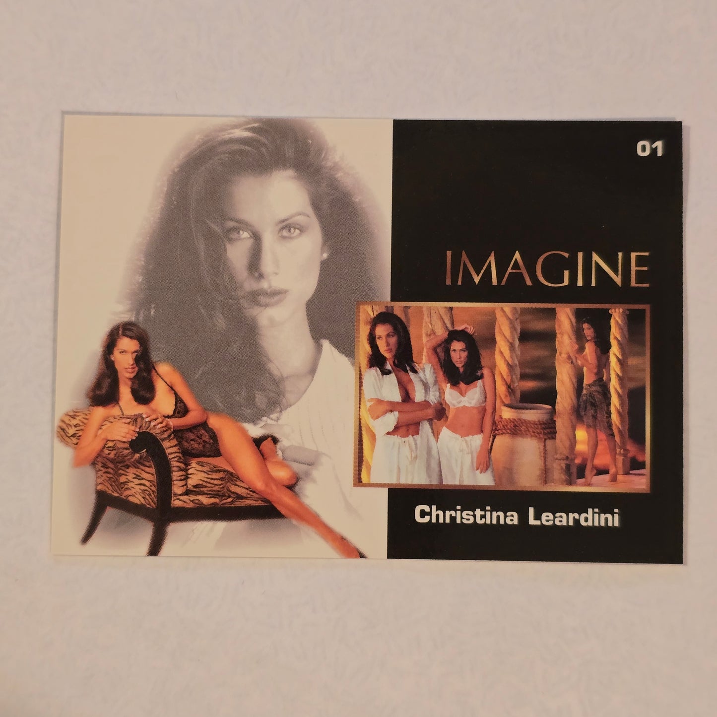 Christina Leardini “IMAGINE” #01 Vintage Glamour Trading Card