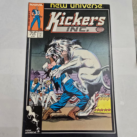 Kickers, Inc. #7 (1987) Marvel New Universe VF