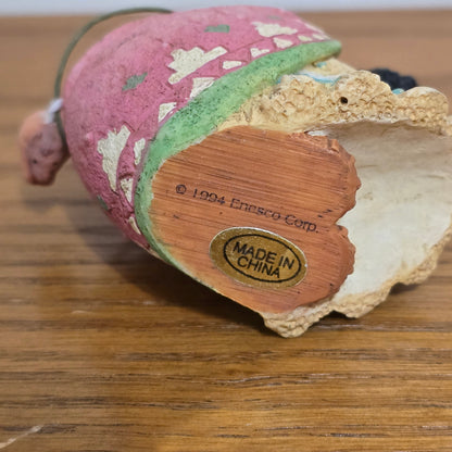 1994 Enesco Friends of the Feather Mother and Child Figurine by Karen Hahn