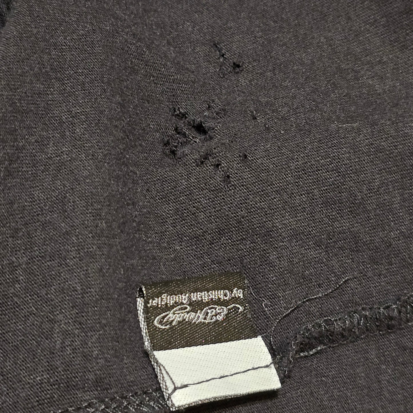 Ed Hardy by Christian Audigier “Live Fast Love Hard Die Young” Skull Long Sleeve Shirt – Size L