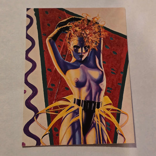 Olivia DeBerardinis “Jambalaya” #35 (1986) Vintage Collector Trading Card