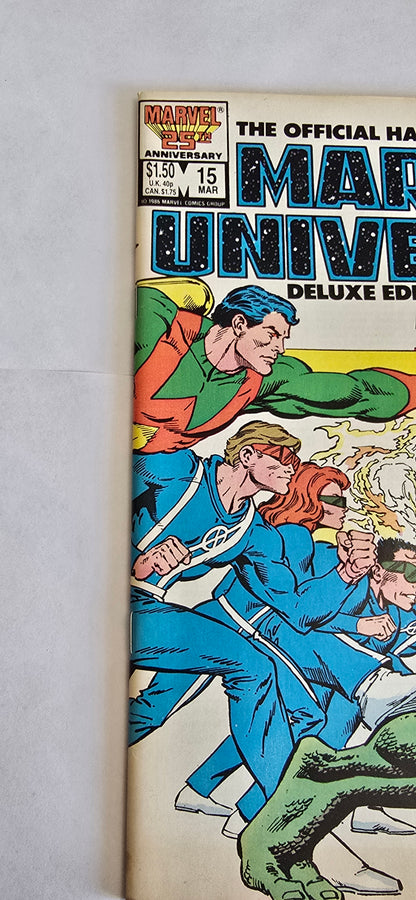 Official Handbook of the Marvel Universe Vol. 2 #15 (1987) Deluxe Edition | FN