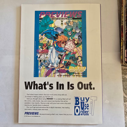 Wizard Magazine #11 (July 1992) Spawn Cover w/ Original Spawn Card