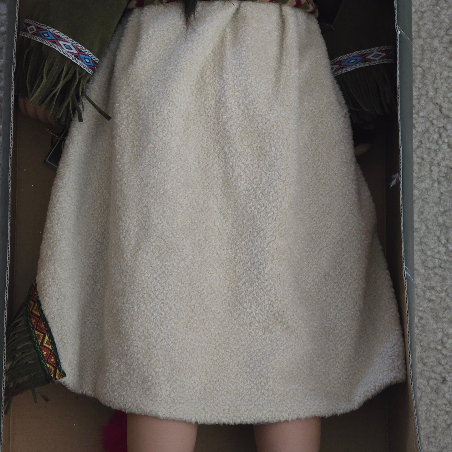 Geppeddo Collector Series “Anoki” Porcelain Doll w/ Box & Dream Catcher