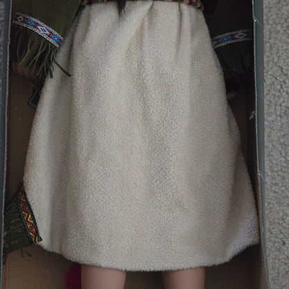 Geppeddo Collector Series “Anoki” Porcelain Doll w/ Box & Dream Catcher