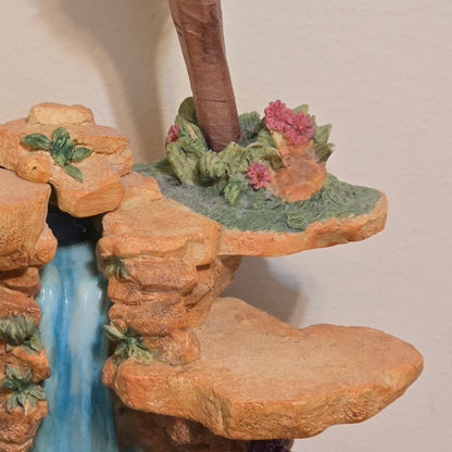 1998 Enesco Friends of the Feather Waterfall Figurine by Karen Hahn