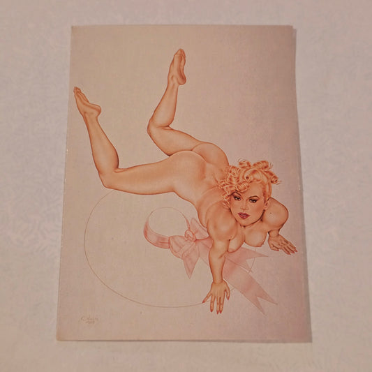 Olivia DeBerardinis “Cupcake” #78 (1989) Vintage Pin-Up Trading Card