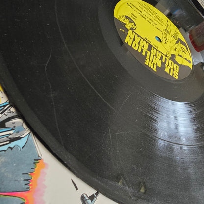 The Six Million Dollar Man – Original 1975 First Press Power Records LP VG+