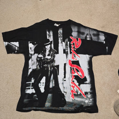 Vintage 1991 Richie Sambora Stranger in This Town T-Shirt Made in France XL