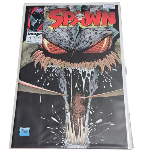 Spawn #4 (1993) – Todd McFarlane Cover | Image Comics | Direct Edition | NM
