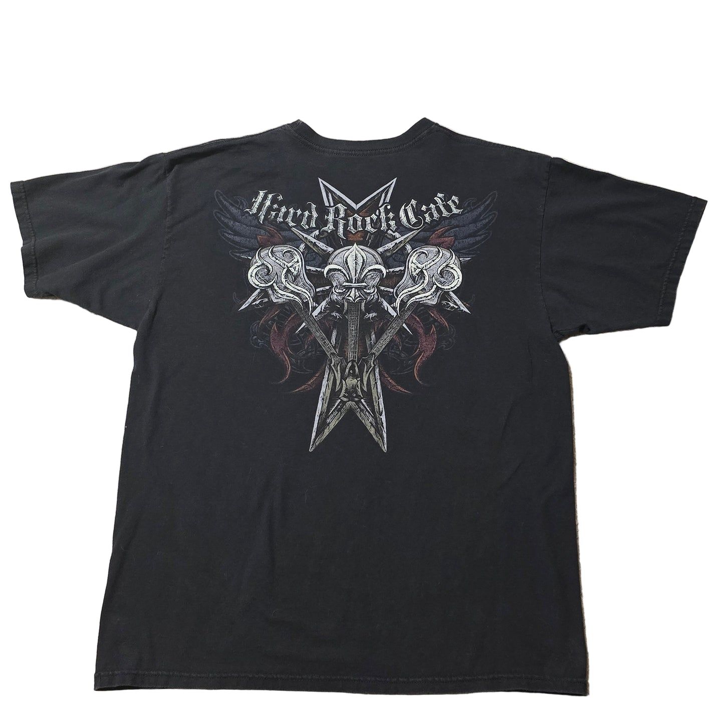Hard Rock Cafe Hollywood Cross Graphic Tee – Men’s Large