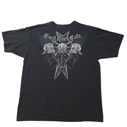 Hard Rock Cafe Hollywood Cross Graphic Tee – Men’s Large