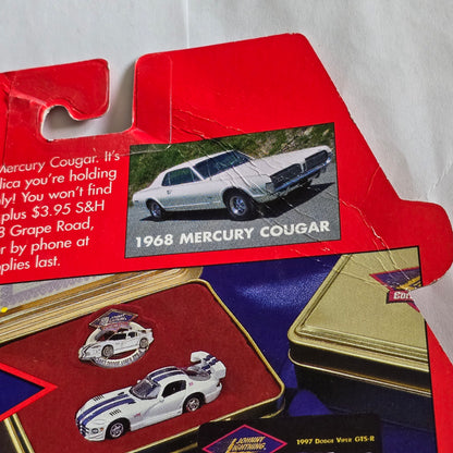 Johnny Lightning Muscle Cars USA 1968 Cougar XR7 Die-Cast Black New Sealed