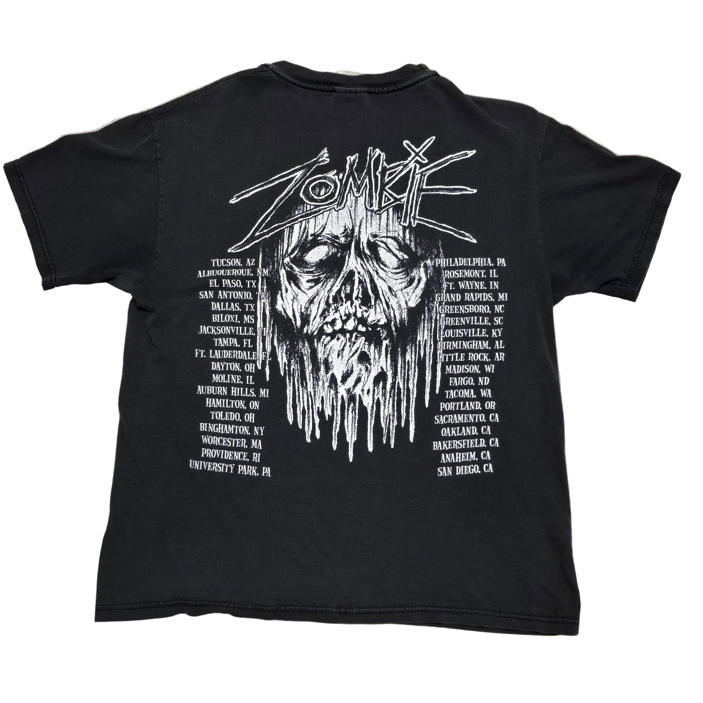 Vintage 1998 Rob Zombie Hellbilly Deluxe Tour Shirt Winterland Size M