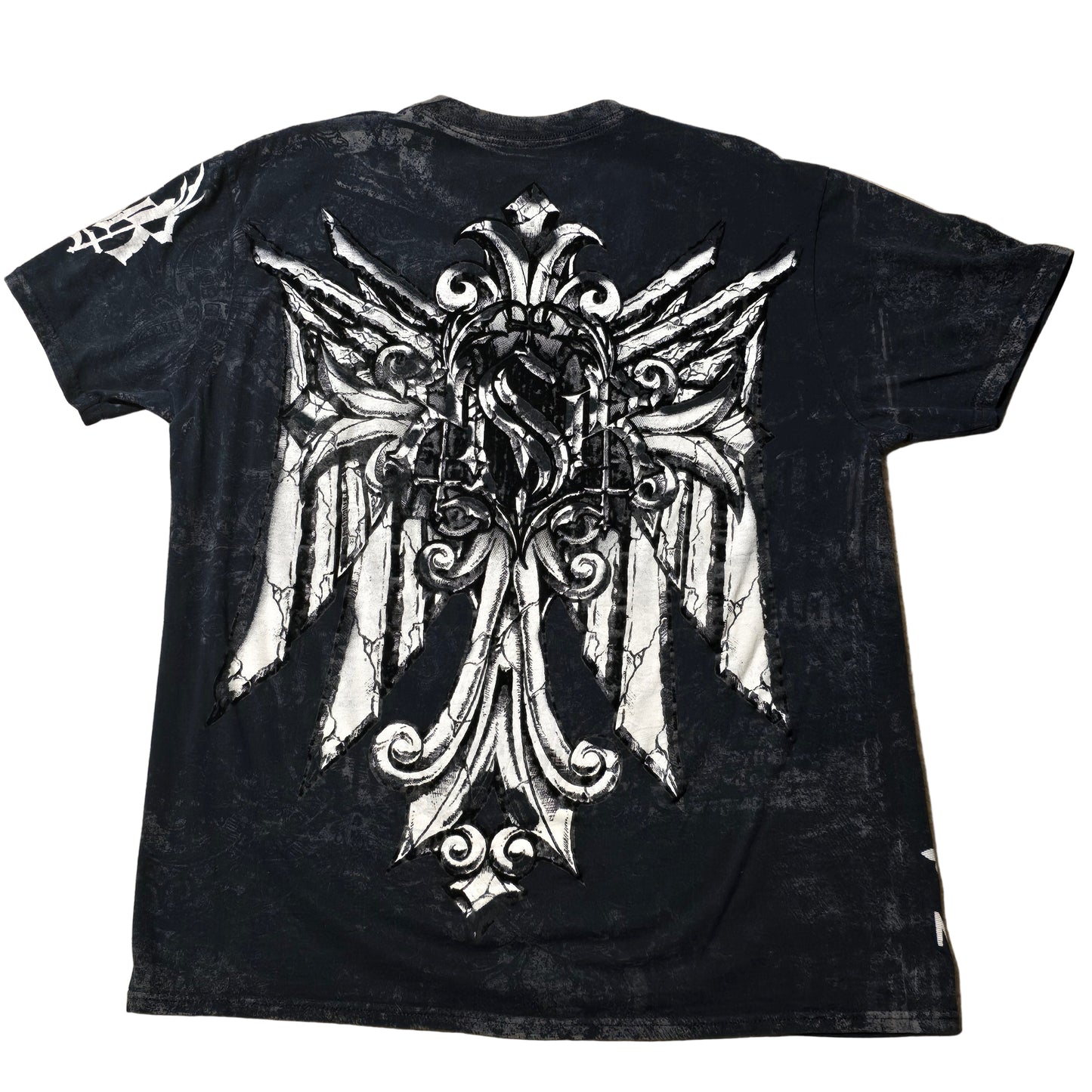 Raw State Redemption Cross Graphic Tee – Men’s Large