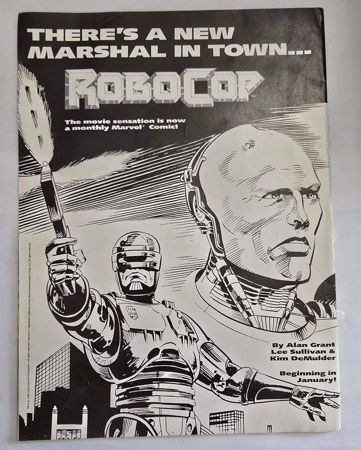 The Destroyer Vol 1 No 3 (Jan 1990) Marvel Magazine