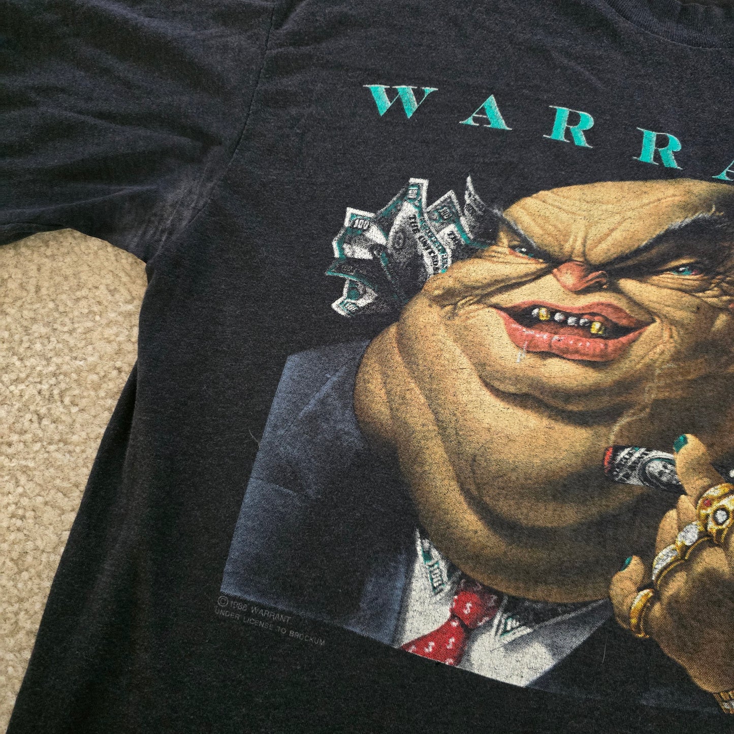 Vintage Warrant Band Tee Dirty Rotten Filthy Stinking Rich Shirt
