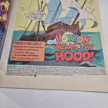 Black Hood #7 (1992) Impact Comics DC VF