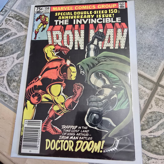 Vintage Iron Man #150 Marvel Comic 1981 Double Size Anniversary Doctor Doom Issue