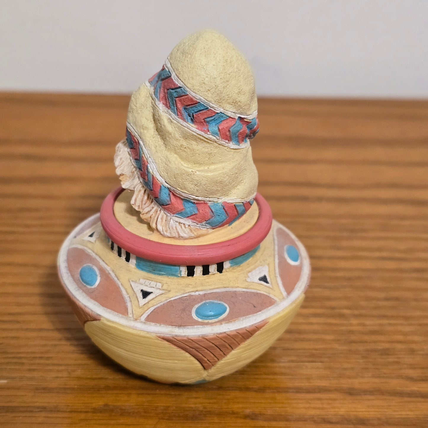 1995 Enesco Friends of the Feather “Love” Figurine with Pot Base