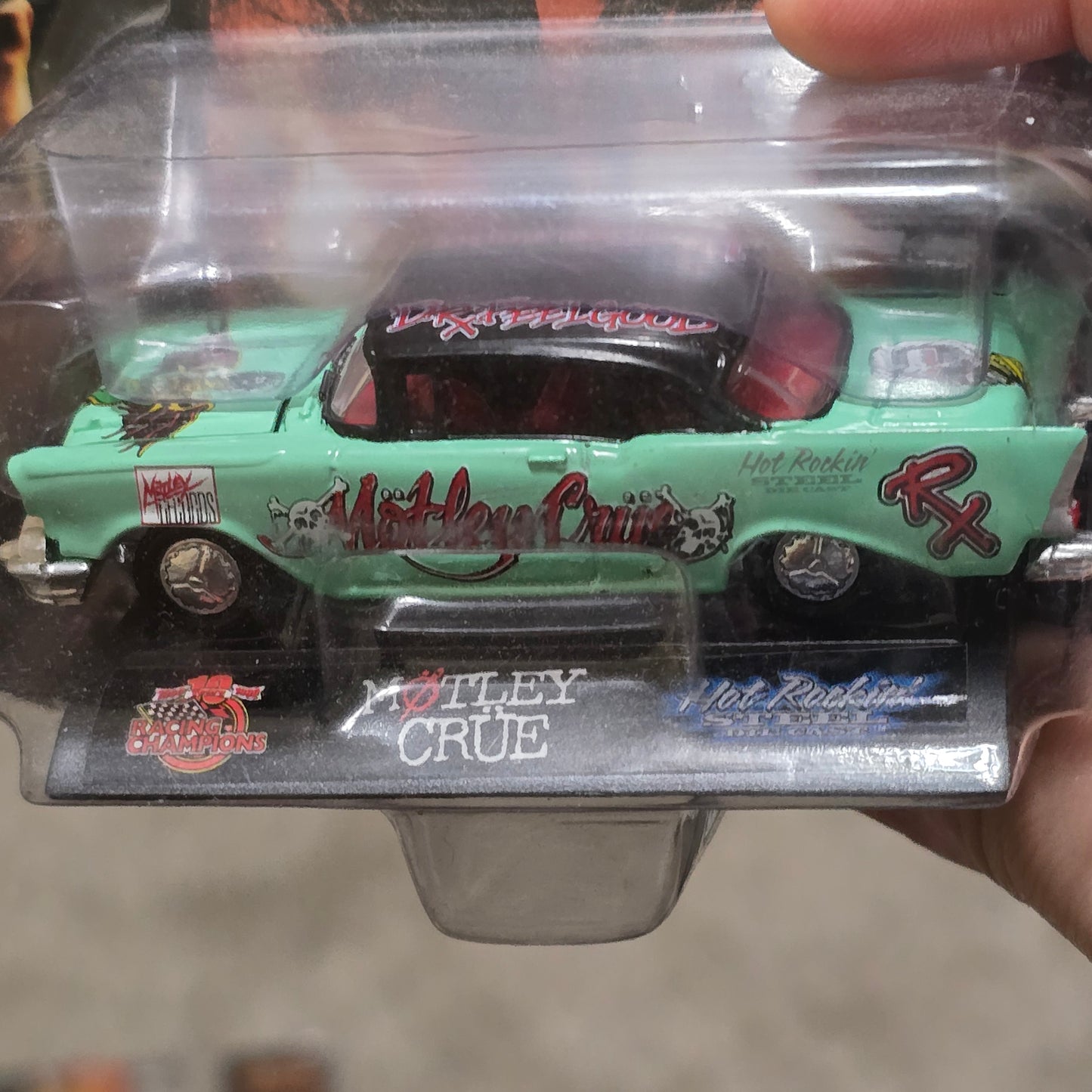 1999 Racing Champions Mötley Crüe Hot Rockin’ Steel Die-Cast Car Limited Edition
