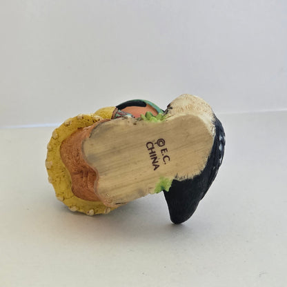 1998 Friends of the Feather Figurine – Girl With Goose – Enesco