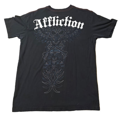 Affliction Red Label Skull Chief Tee – Limited Edition – Men’s Large