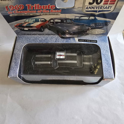 Road Champs 1969 Tribute Series 3 Die-Cast Collectible 1:43 w/ Display Case