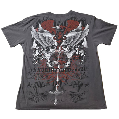 Redemption Winged Skull Graphic Tee – Chemistry Brand – Men’s Large