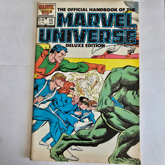 Official Handbook of the Marvel Universe Vol. 2 #15 (1987) Deluxe Edition | FN