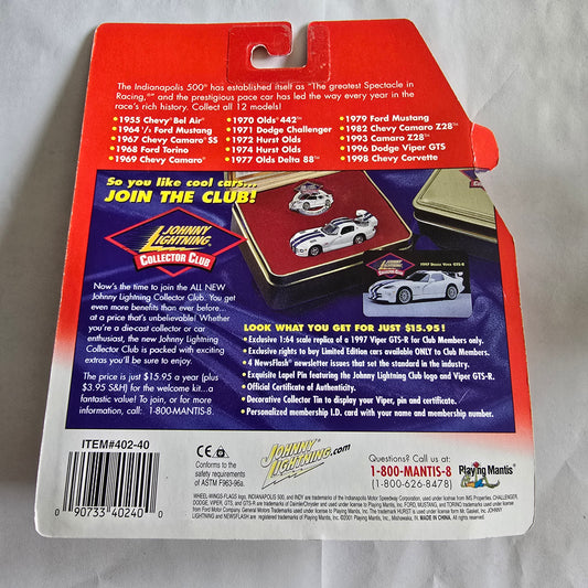 Johnny Lightning Official Pace Cars 1982 Chevy Camaro Z-28 Die-Cast Sealed